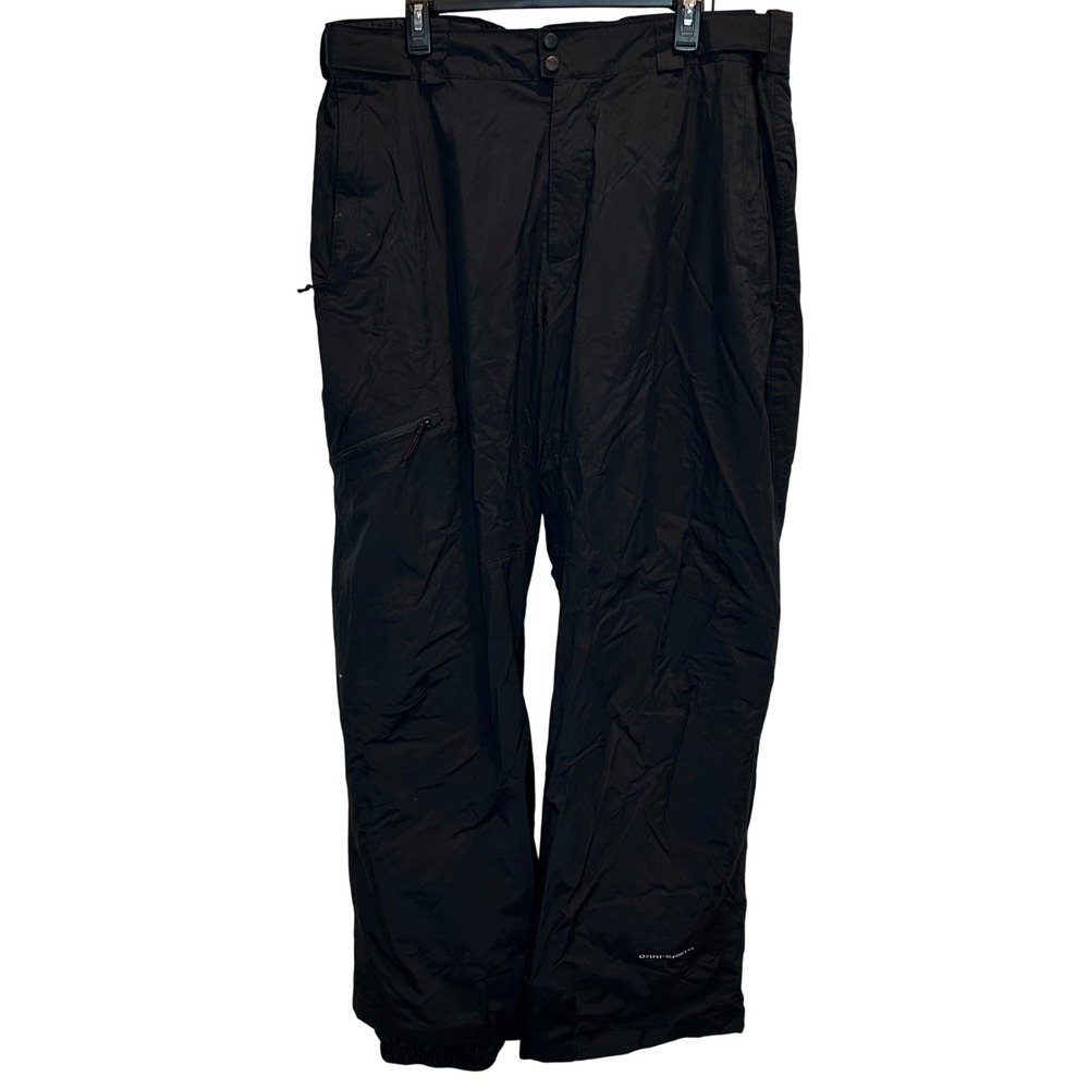 Columbia Sportswear Men's‎ Black Ski Snow Pants Waterproof Insulated XL